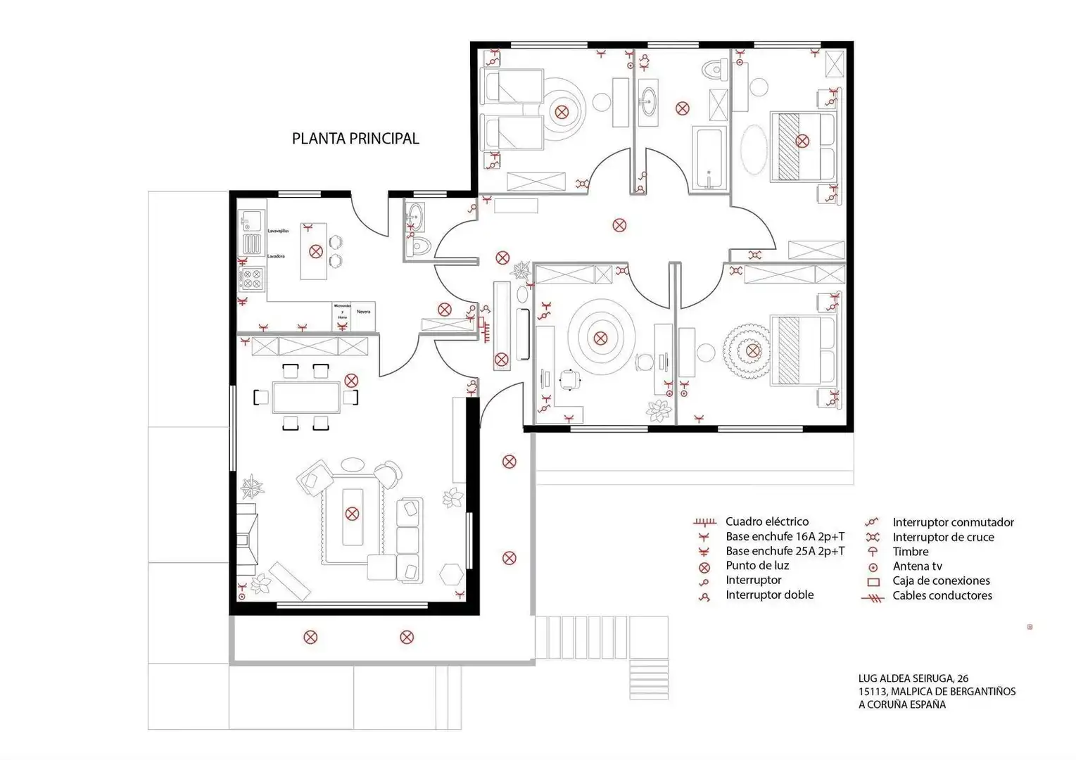 Finca rústica en venta en Malpica de Bergantiños con Jardín privado, Terraza y Balcón
