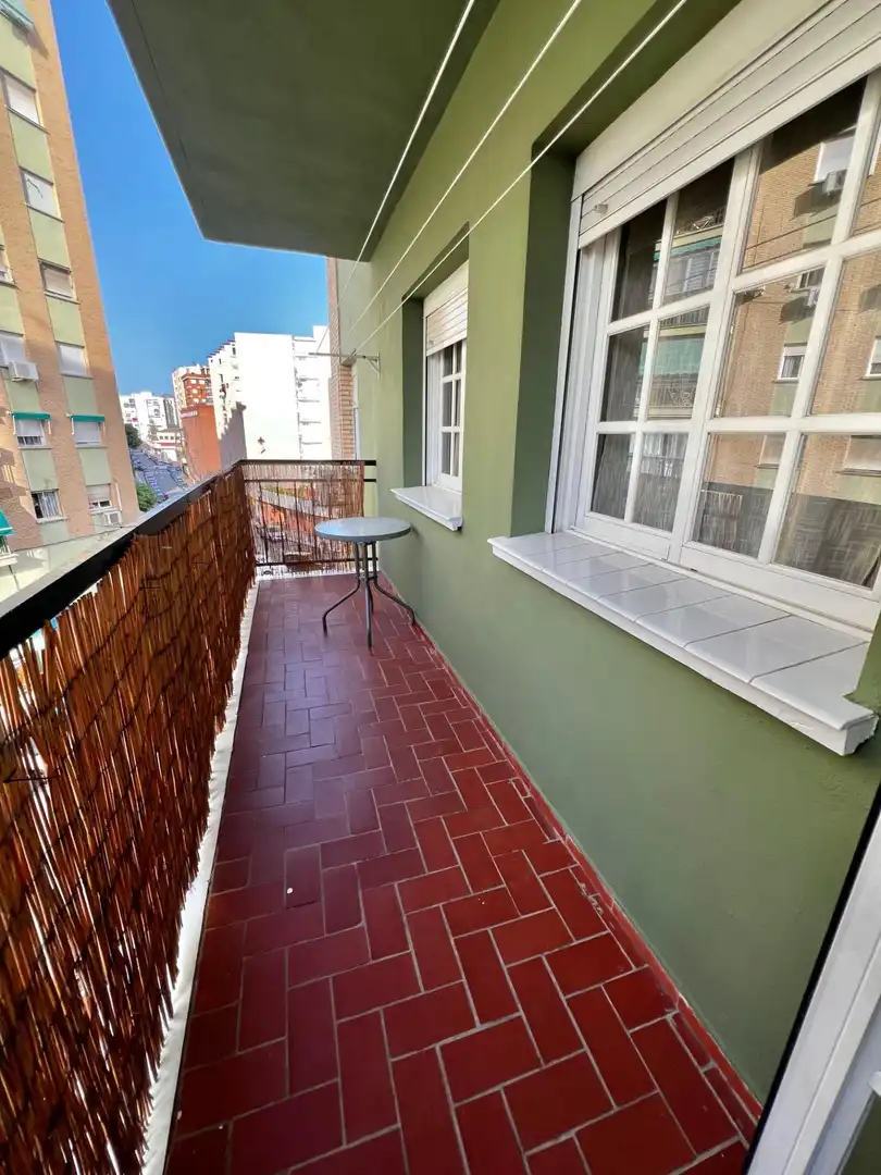 Balcony of Flat for rent in Málaga  with Terrace and Furnished