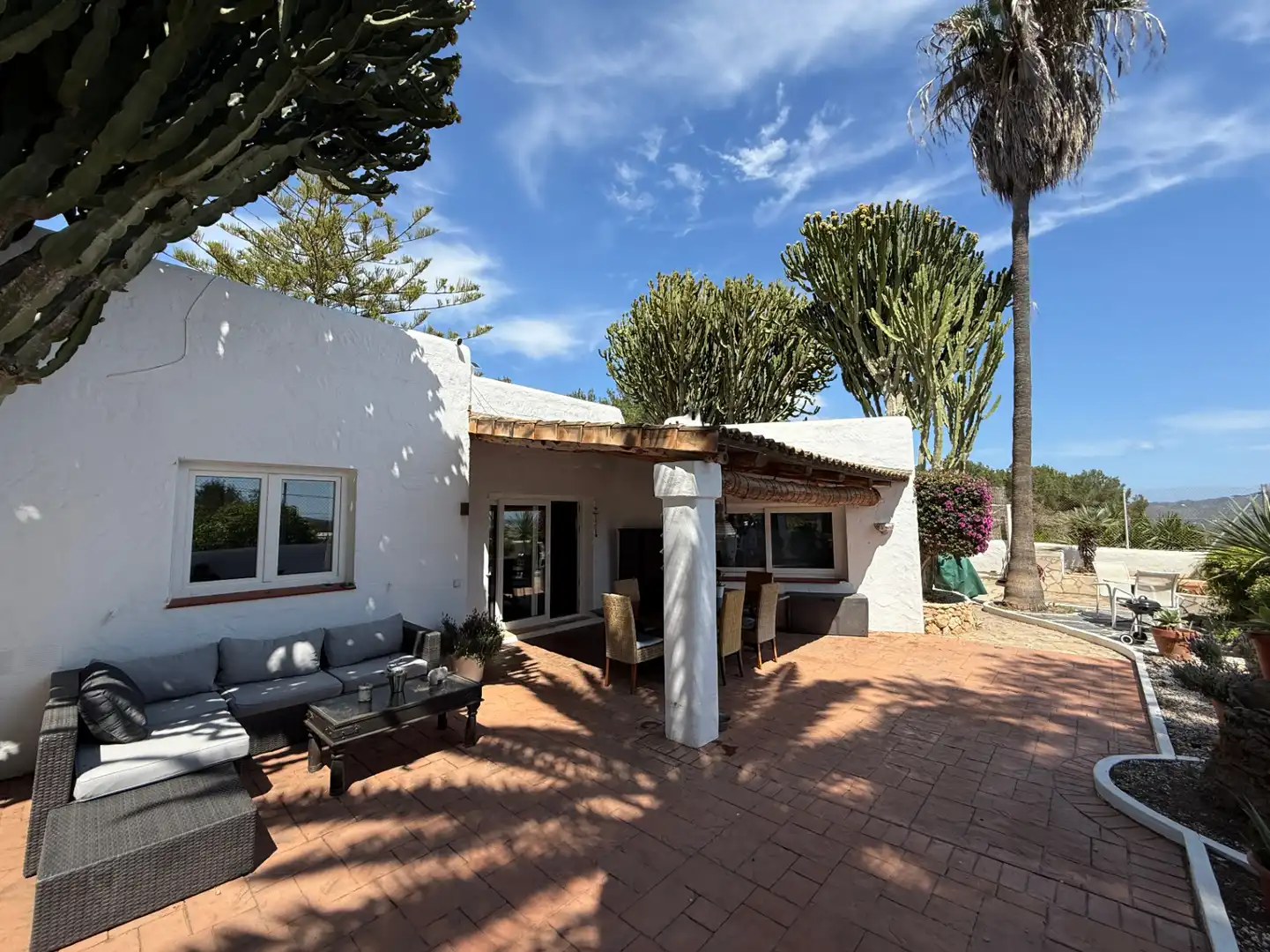 Terrace of Houses for sale in Sant Antoni de Portmany  with Air Conditioner, Heating and Private garden