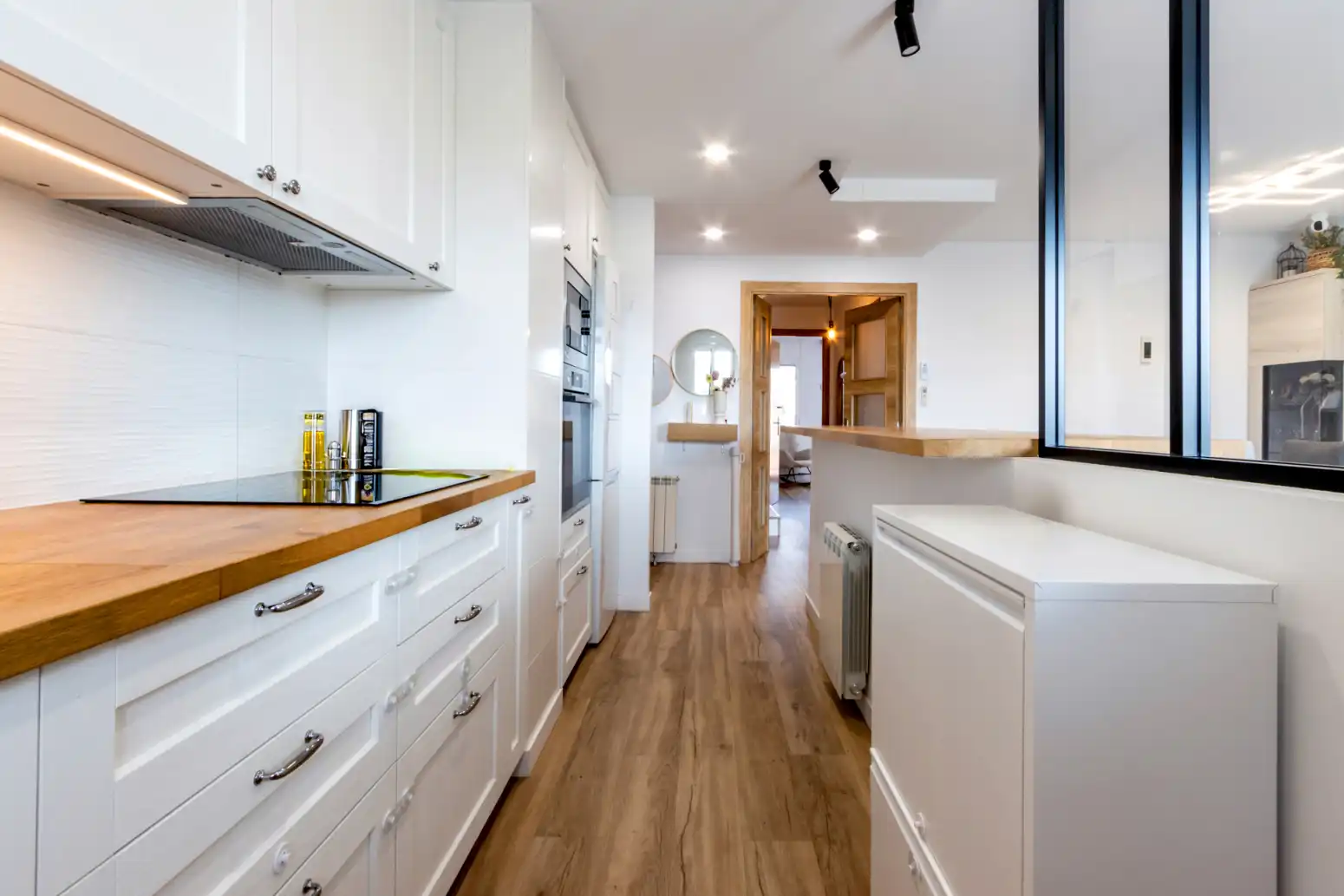 Cocina de Ático en venta en Terrassa con Aire acondicionado, Calefacción y Parquet