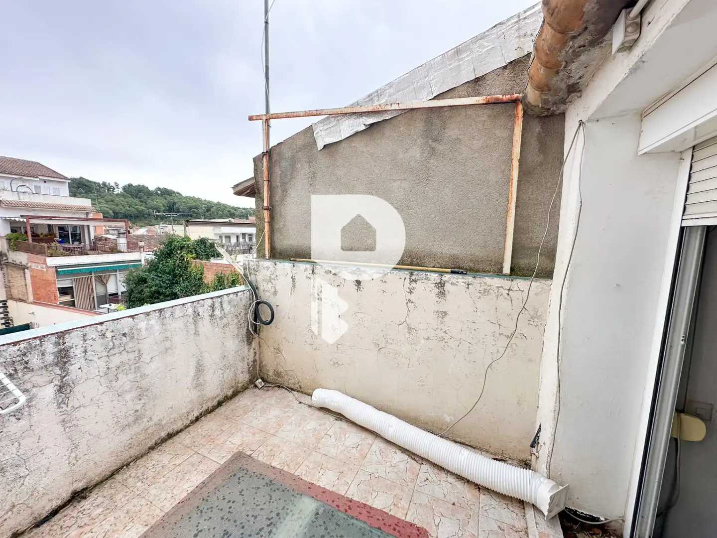 Balcony of Houses for sale in Vallirana  with Heating, Private garden and Terrace