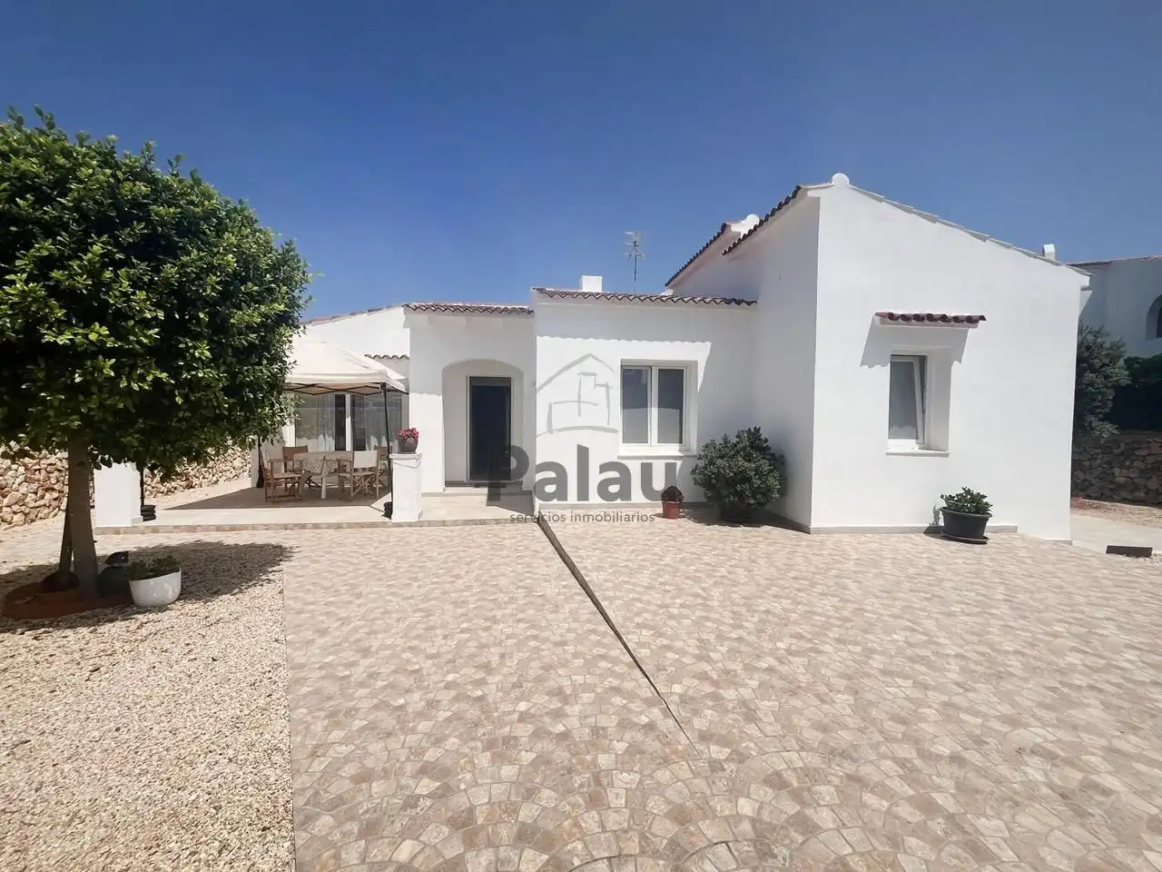 Vista exterior de Casa o chalet en venta en Ciutadella de Menorca con Aire acondicionado, Jardín privado y Terraza