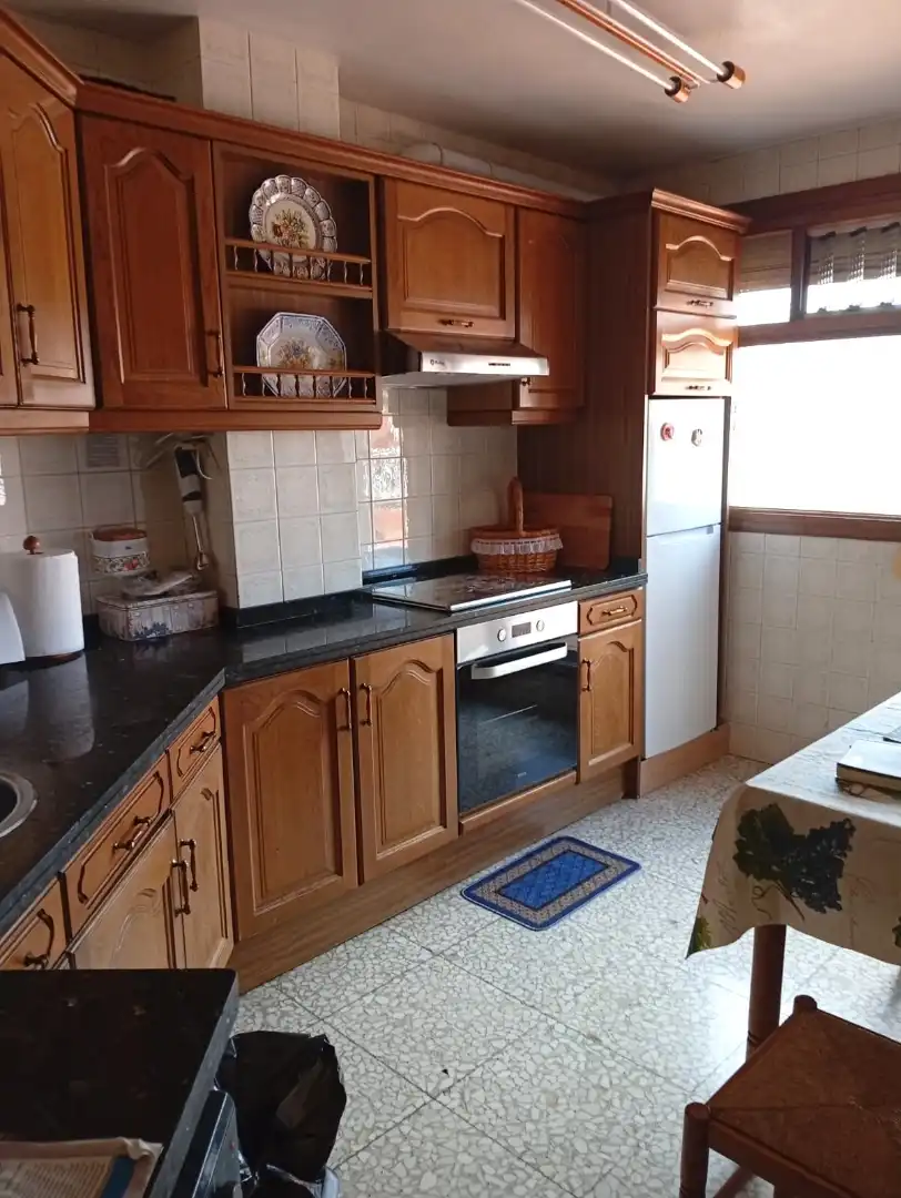 Kitchen of Attic for sale in Oviedo   with Heating, Parquet flooring and Terrace