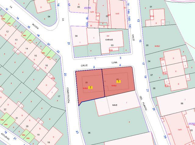 Terreno residencial en Venta en Calle la Luna en Pozo de Guadalajara
