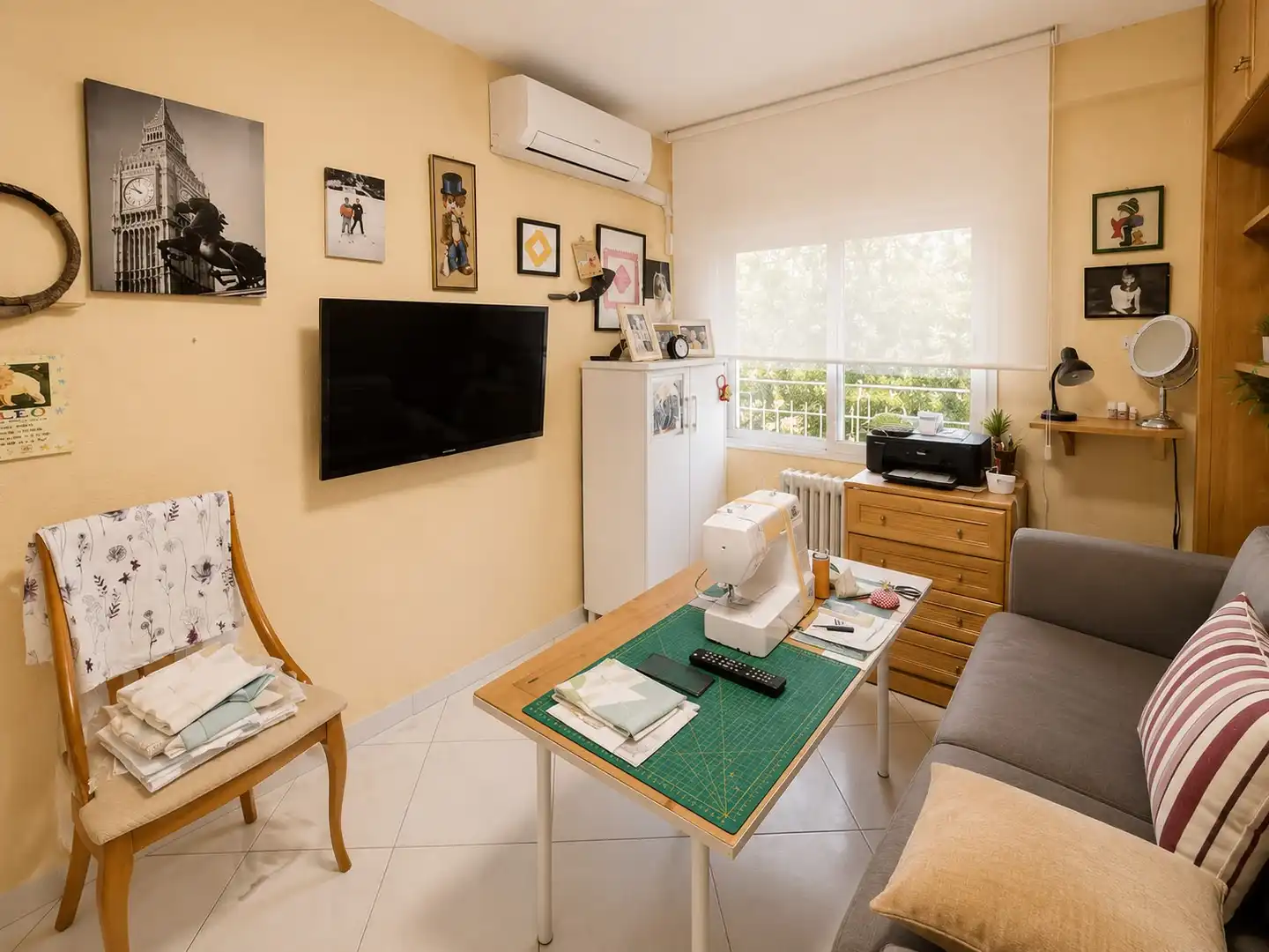 Living room of Flat for sale in Móstoles  with Heating and Terrace