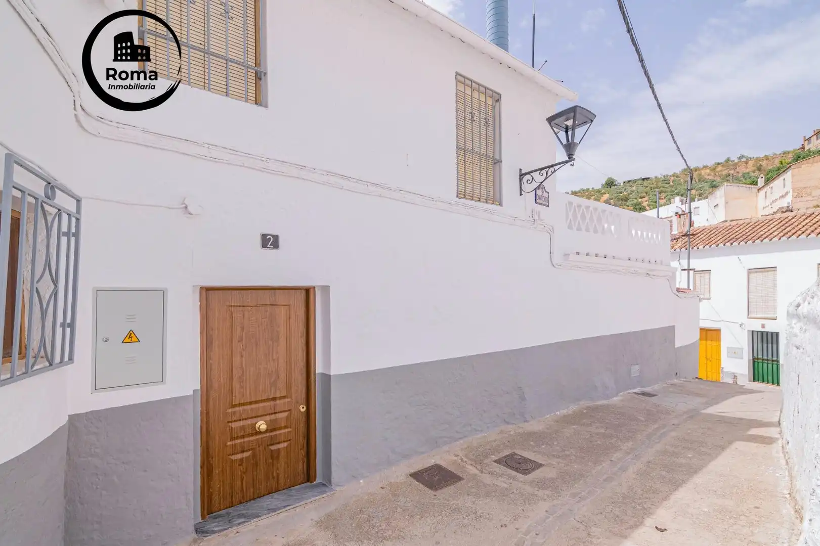 Vista exterior de Casa o chalet en venta en Colomera con Terraza y Amueblado