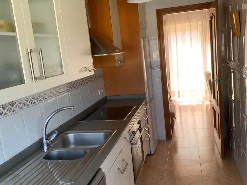 Küche von Dachboden zur Miete in  Palma de Mallorca mit Klimaanlage und Möbliert