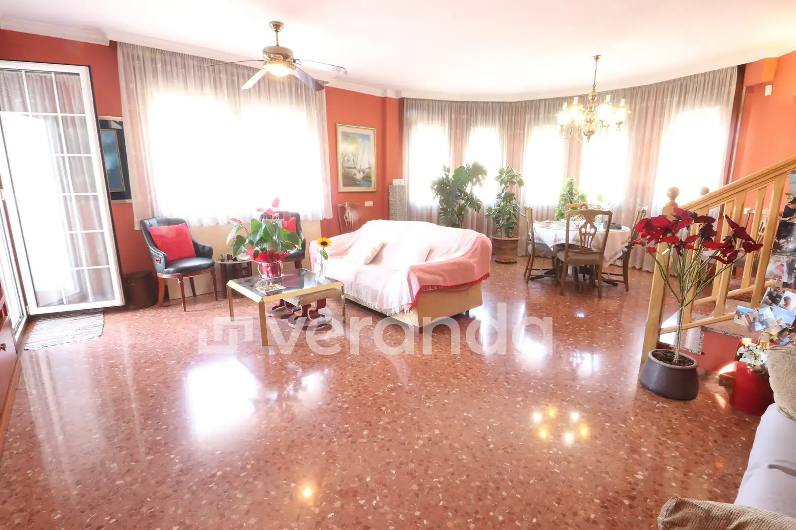 Sala d'estar de Dúplex en venda en Ripollet amb Calefacció, Terrassa i TV