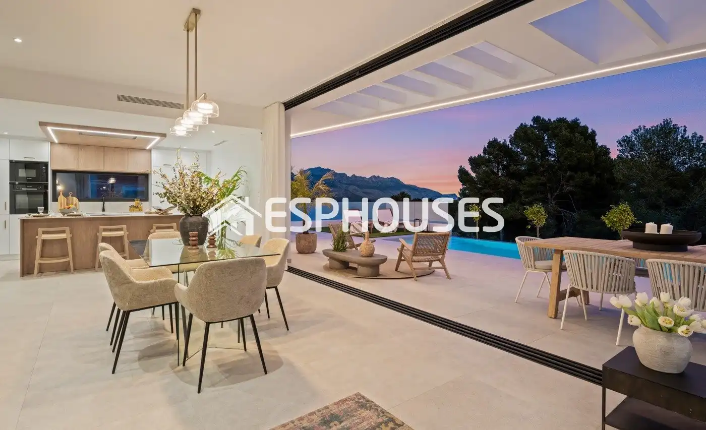 Chalet con terraza en venta en Balcón de Ponoig - Polop Paradis - Polop Hills, imagen 13