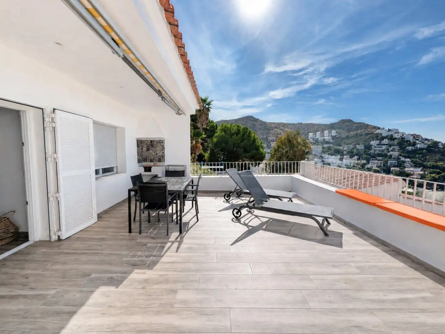 Terrace of Flat for sale in Roses  with Air Conditioner, Heating and Terrace