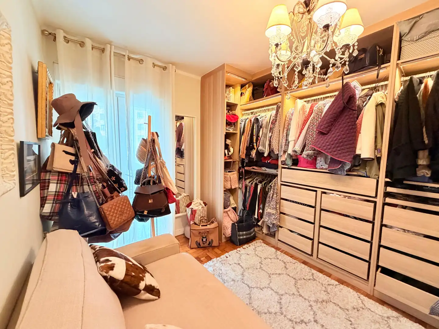 Schlafzimmer von Wohnung zum Verkauf in Avilés mit Heizung, Terrasse und Möbliert
