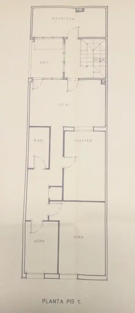 Habitación de Local en venta en Salt con Calefacción, Terraza y Amueblado