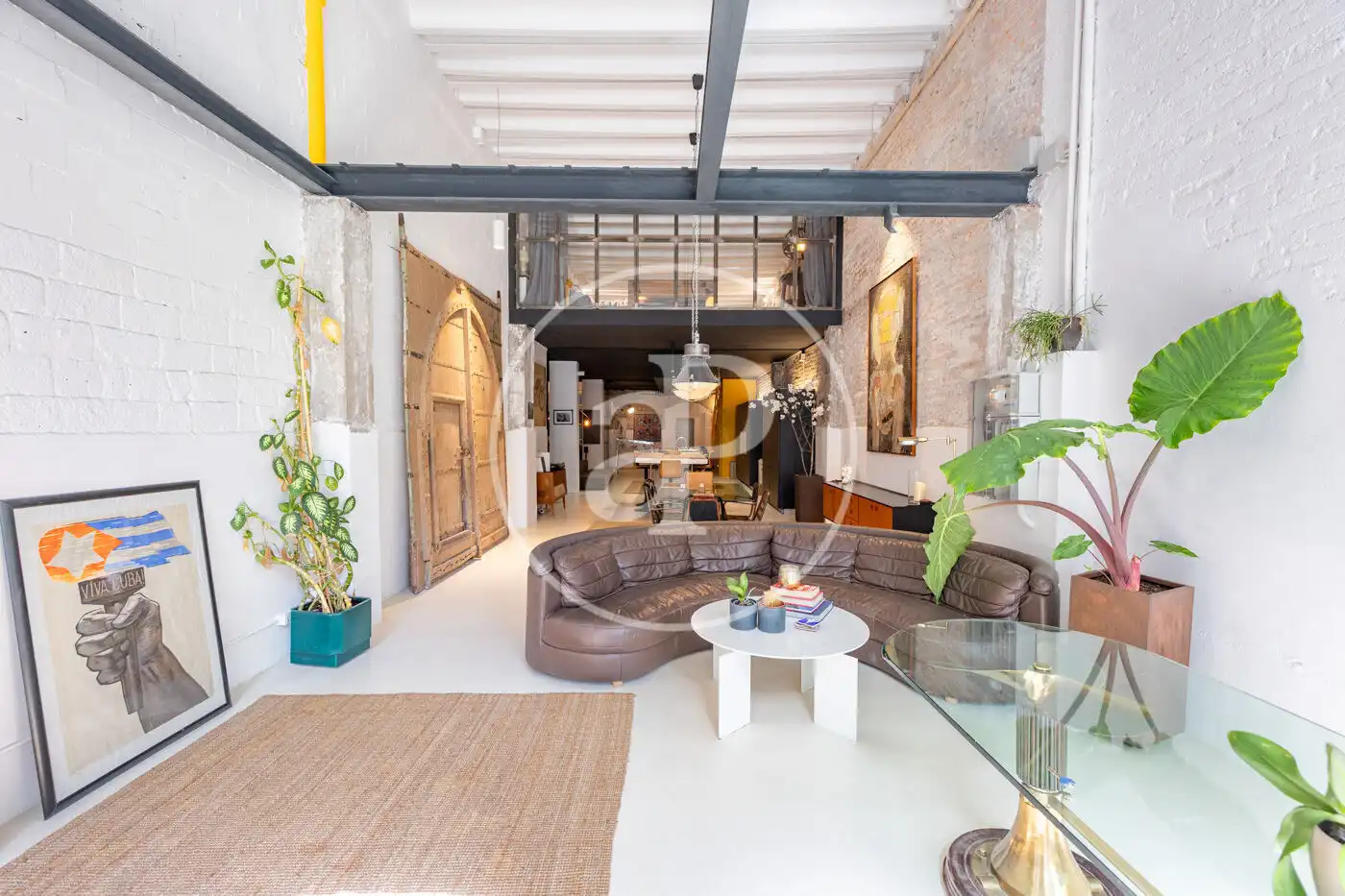 Living room of Lofts for sale in Barcelona  with Air Conditioner and Heating