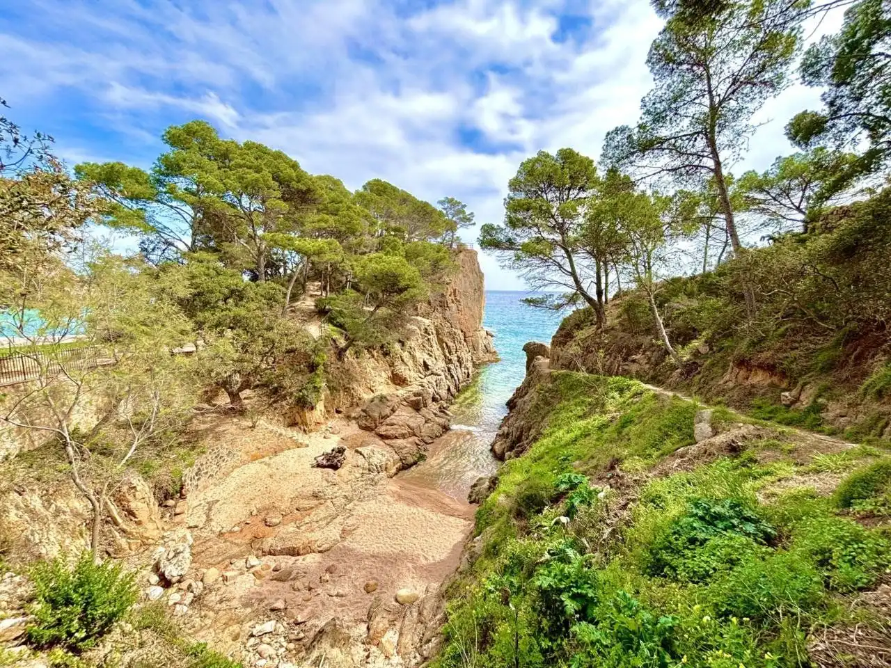 Vista exterior de Piso en venta en Santa Cristina d'Aro con Terraza