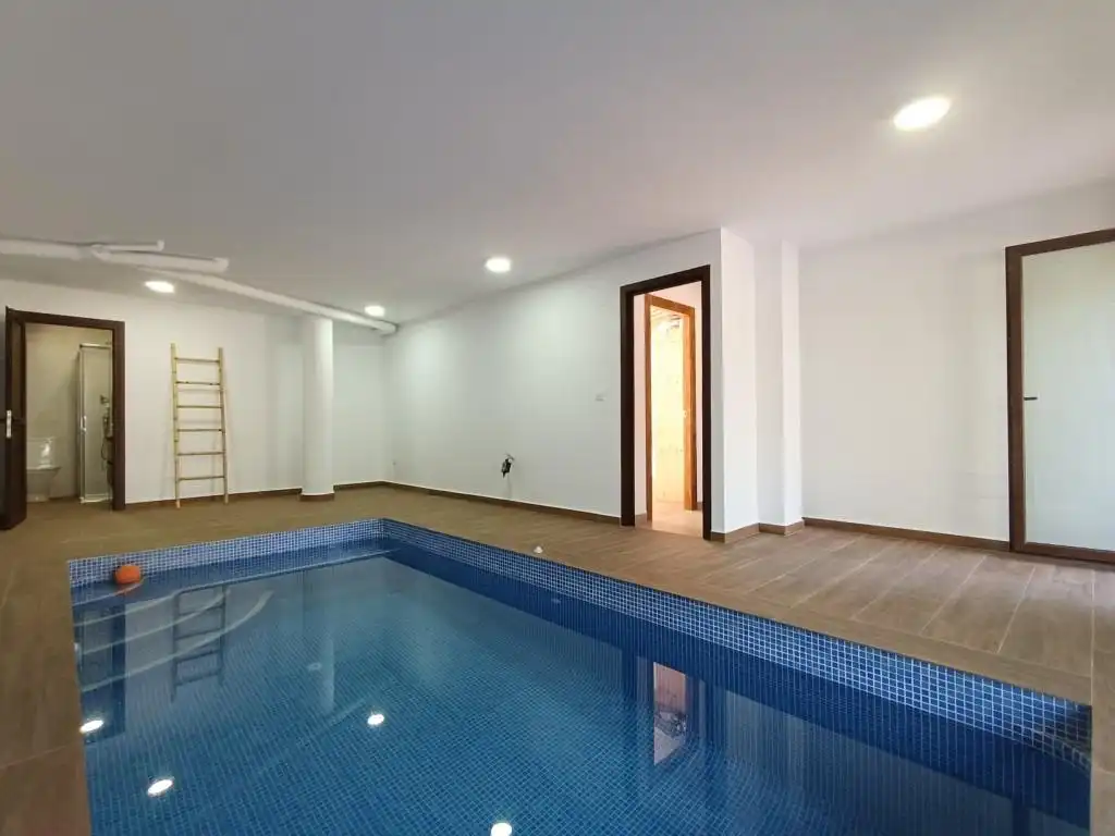 Piscina de Casa o chalet en venta en Pilar de la Horadada con Aire acondicionado, Calefacción y Jardín privado