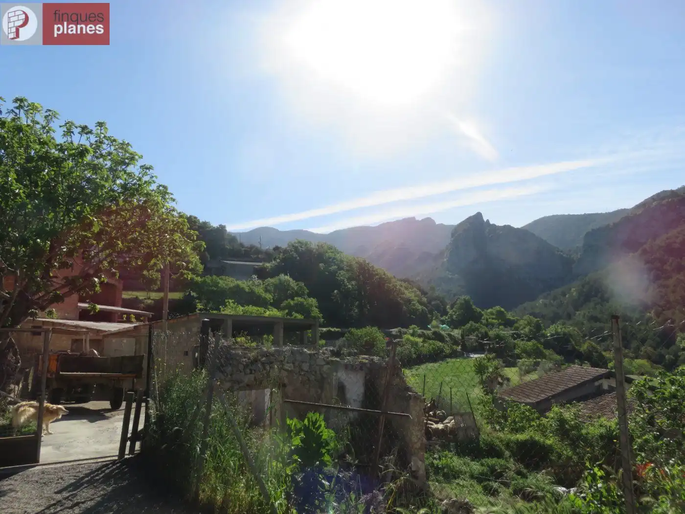 Vista exterior de Finca rústica en venda en Fígols i Alinyà