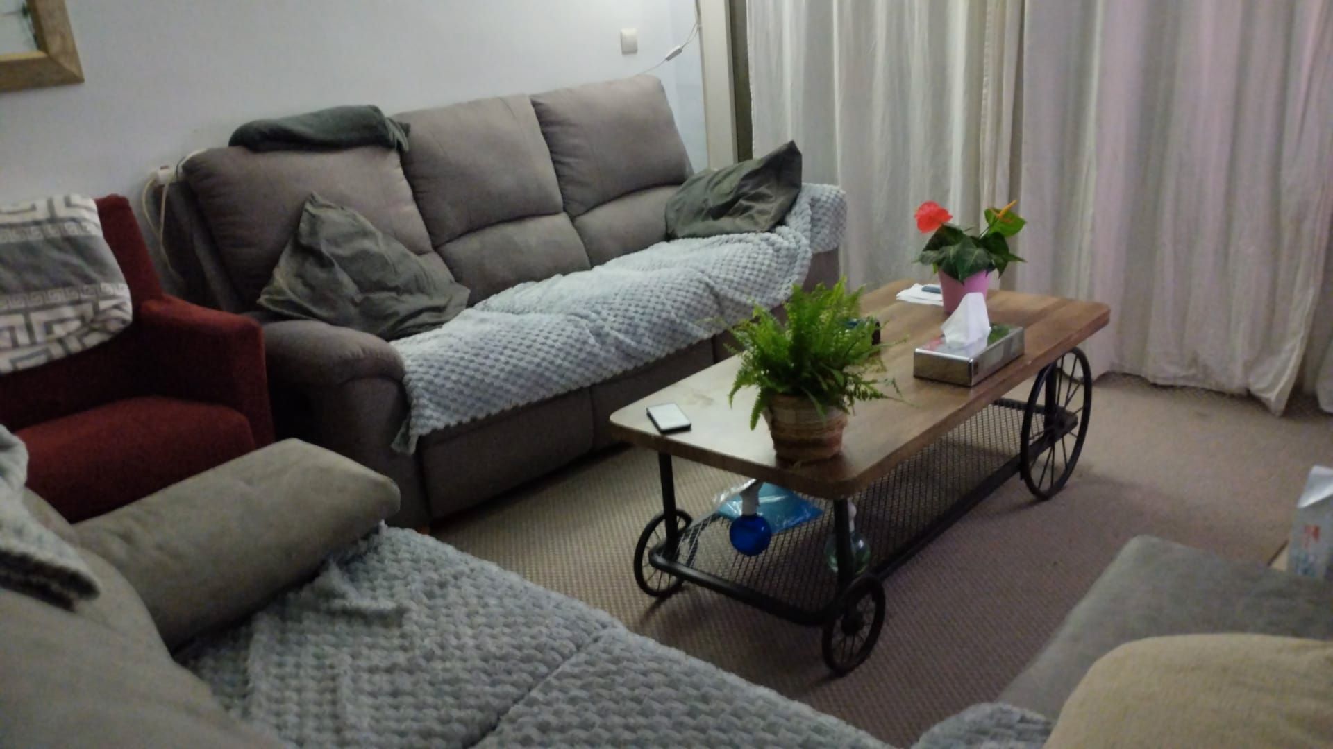 Living room of Apartment to rent in Vandellòs i l'Hospitalet de l'Infant  with Air Conditioner, Heating and Terrace