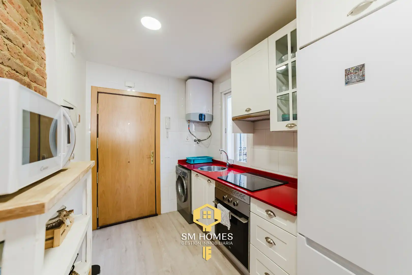 Kitchen of Flat for sale in Madrid  with Heating, Terrace and Furnished