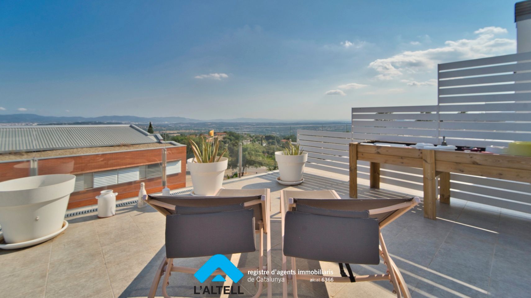 Terrassa de Casa o xalet en venda en L'Ametlla del Vallès amb Aire condicionat, Calefacció i Jardí privat