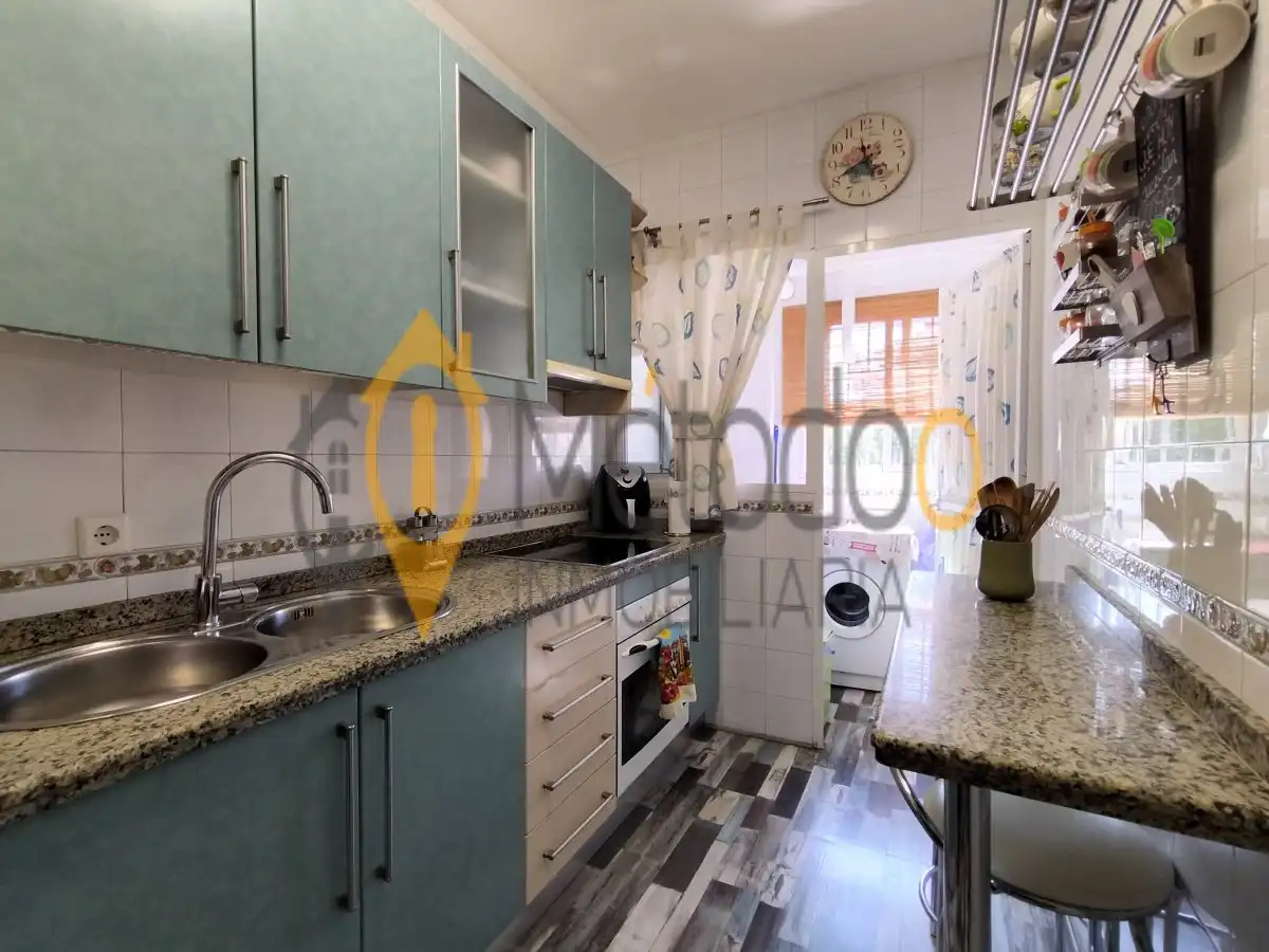 Kitchen of Flat for sale in Sevilla  with Air Conditioner, Heating and Furnished