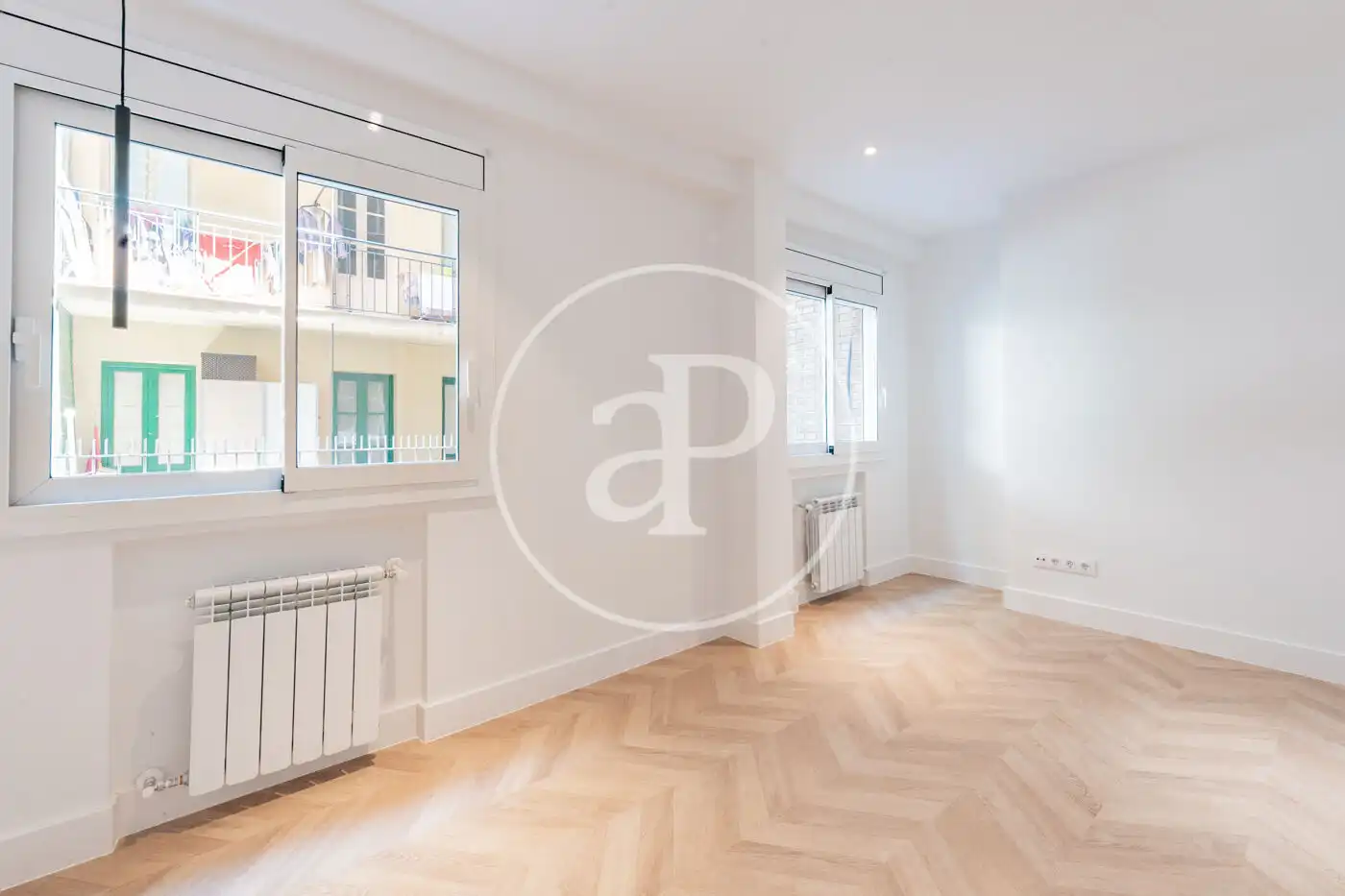 Sala de estar de Piso de alquiler en Madrid con Aire acondicionado, Calefacción y Se aceptan mascotas