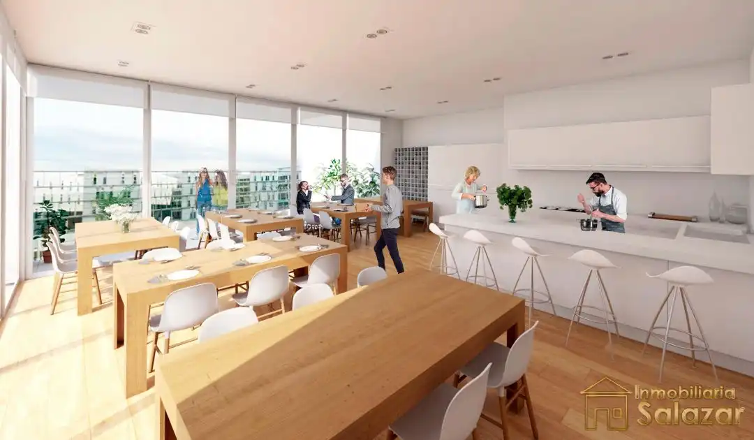 Comedor de Piso en venta en Bilbao  con Aire acondicionado, Calefacción y Jardín privado