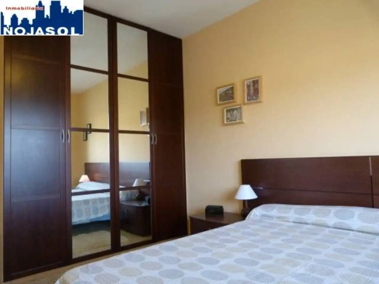 Bedroom of Flat for rent in Noja  with Heating, Terrace and Furnished