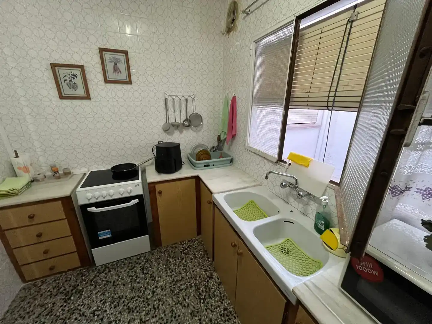 Cuina de Pis en venda en L'Alcúdia de Crespins amb Aire condicionat i Balcó