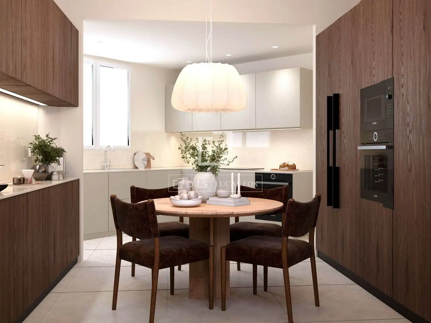 Kitchen of Flat for sale in Barcelona  with Air Conditioner, Heating and Parquet flooring