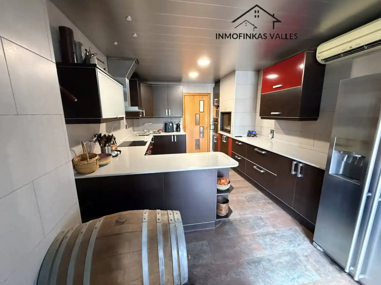 Cocina de Casa o chalet en venta en Lliçà de Vall con Aire acondicionado, Calefacción y Jardín privado