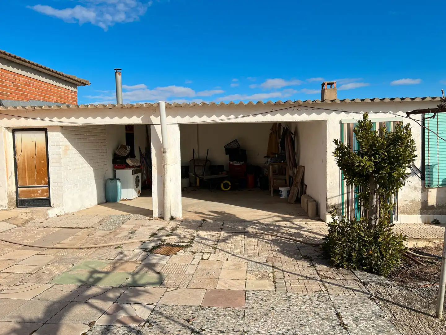Vista exterior de Casa o xalet en venda en Villafranca de los Caballeros amb Aire condicionat, Calefacció i Terrassa