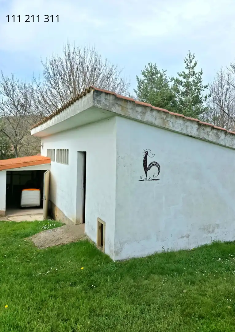 Vista exterior de Casa o xalet en venda en Pomar de Valdivia amb Calefacció, Jardí privat i Terrassa