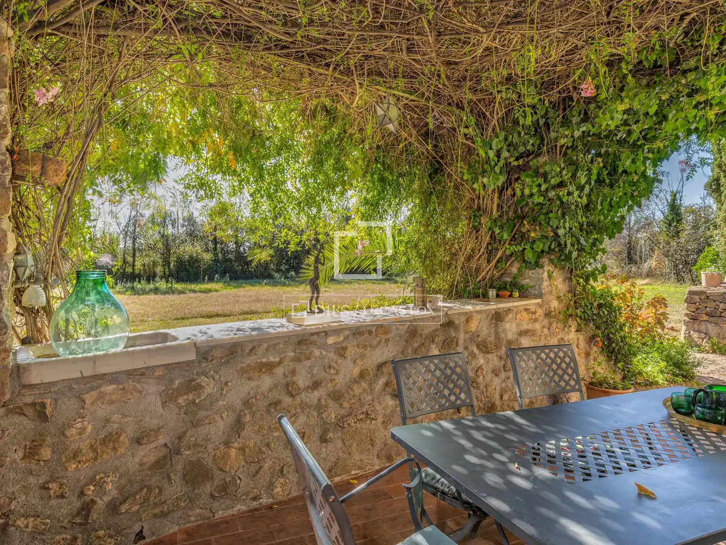 Terrassa de Finca rústica en venda en Maià de Montcal amb Calefacció, Jardí privat i Traster
