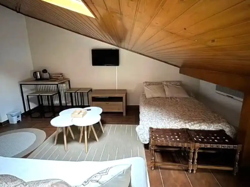 Schlafzimmer von Maisonette zum Verkauf in Arenas de San Pedro mit Klimaanlage und Balkon