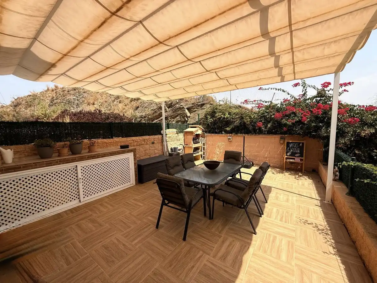 Terrassa de Casa adosada en venda en Mijas amb Aire condicionat, Calefacció i Terrassa