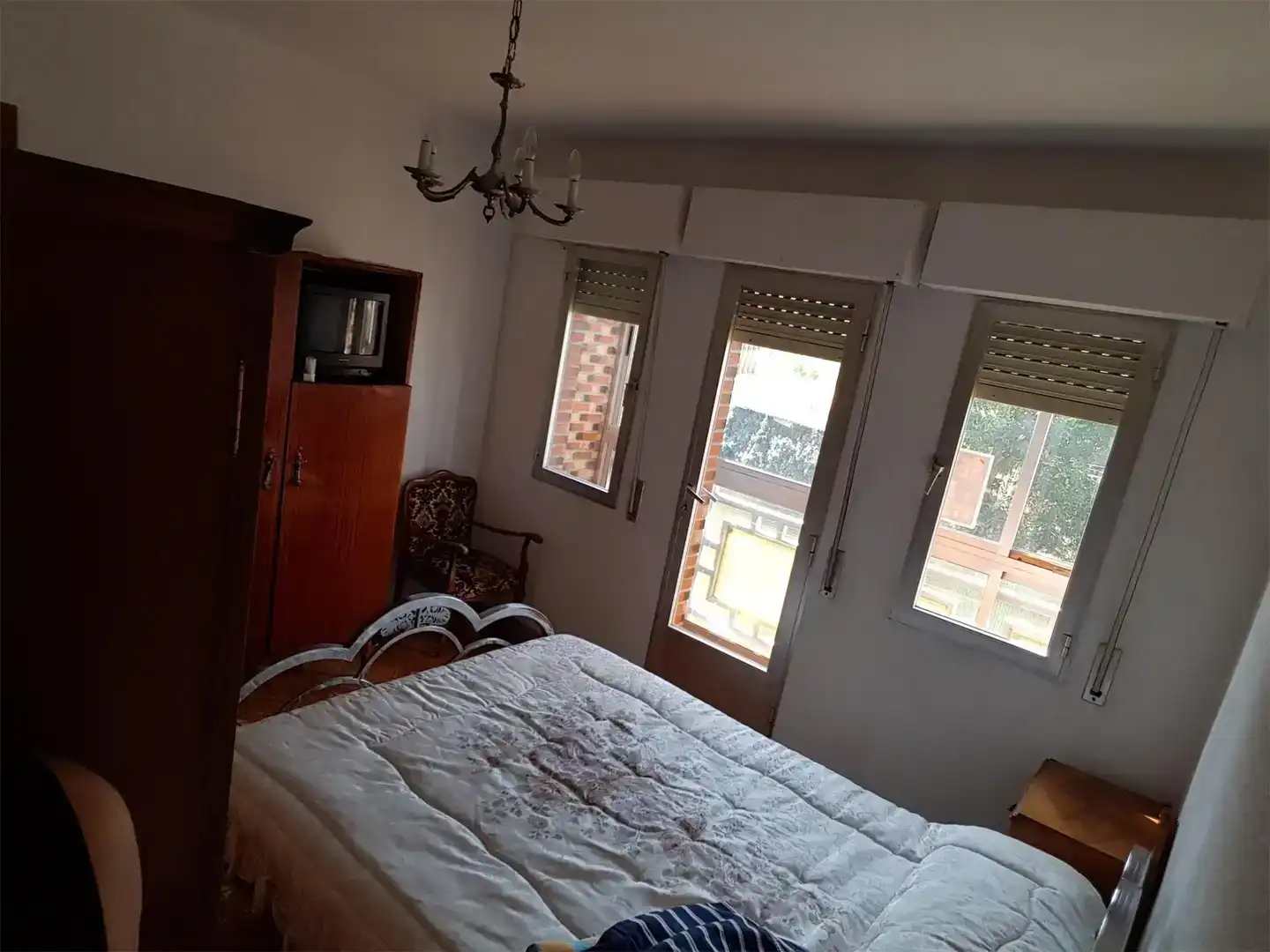 Dormitori de Casa adosada en venda en Serradilla del Arroyo amb Traster, Moblat i Rentadora