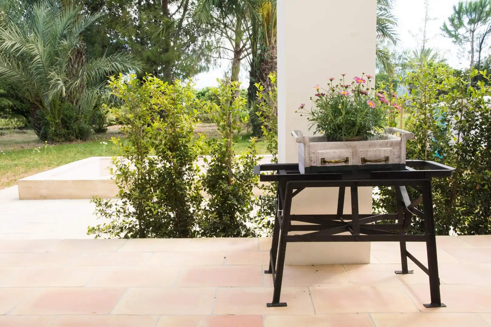 Terrace of Houses for rent in Pedreguer  with Air Conditioner, Heating and Private garden