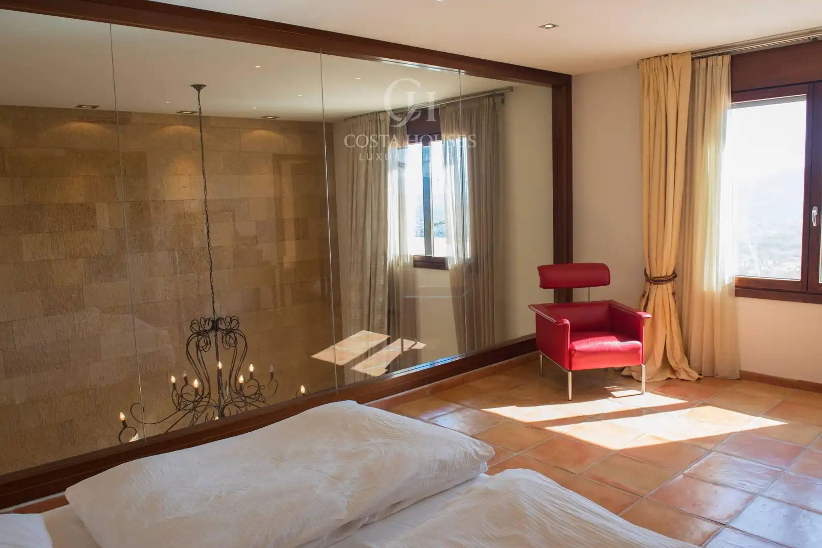 Bedroom of Houses for sale in Jávea / Xàbia  with Air Conditioner, Heating and Private garden