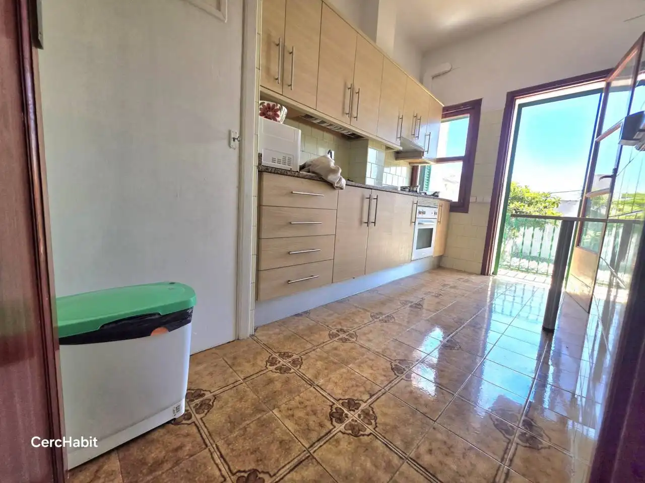 Küche von Dachboden zum Verkauf in  Palma de Mallorca mit Klimaanlage und Terrasse