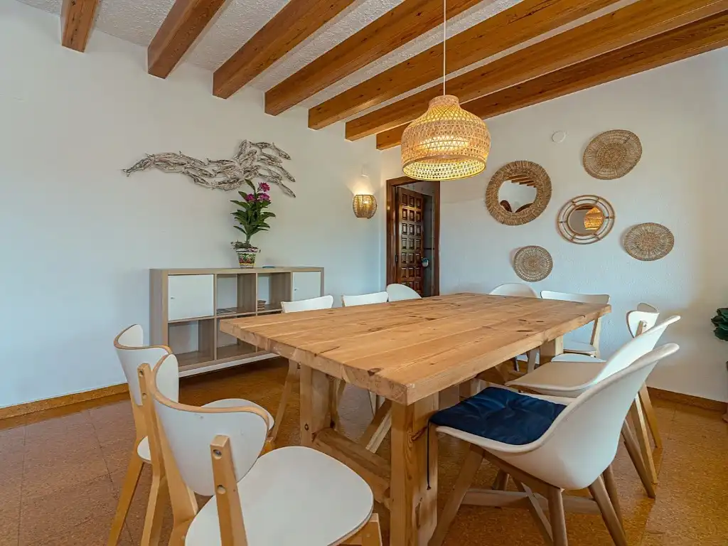 Dining room of Houses for sale in Jávea / Xàbia  with Air Conditioner