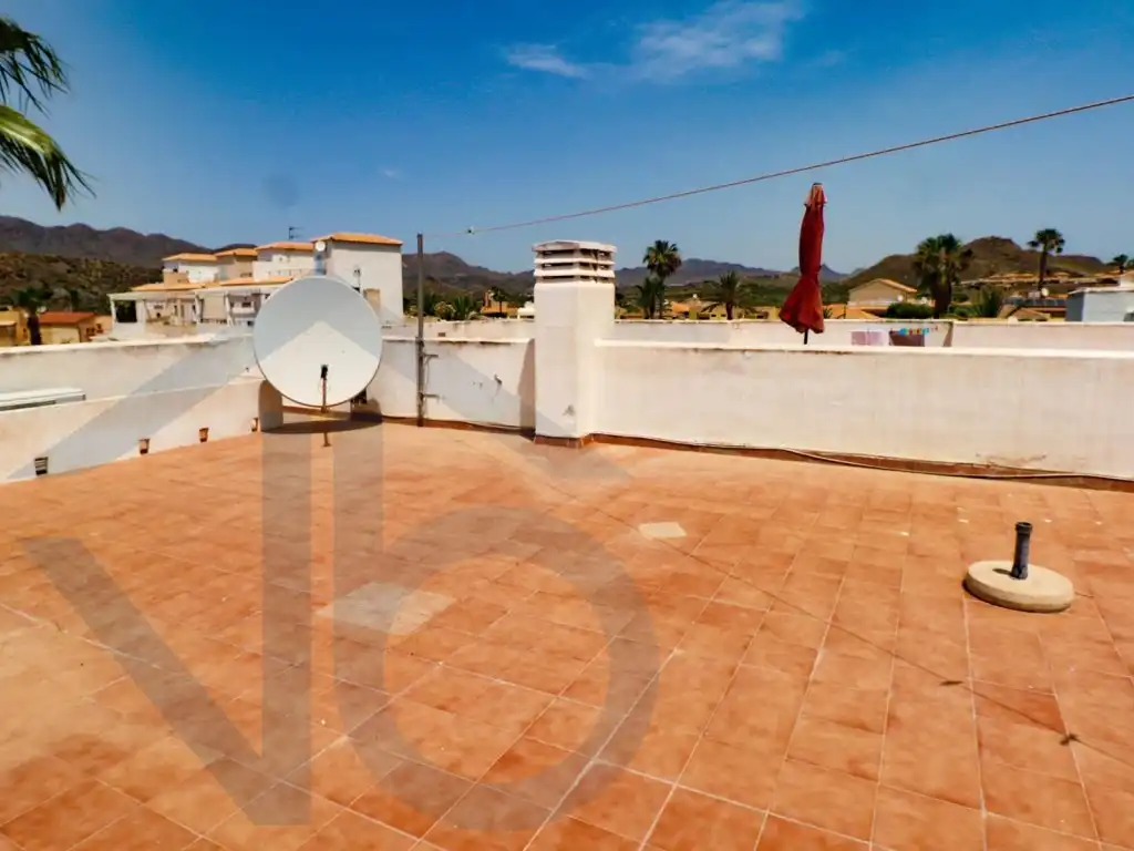 Terrasse von Wohnungen zum Verkauf in Pulpí mit Klimaanlage