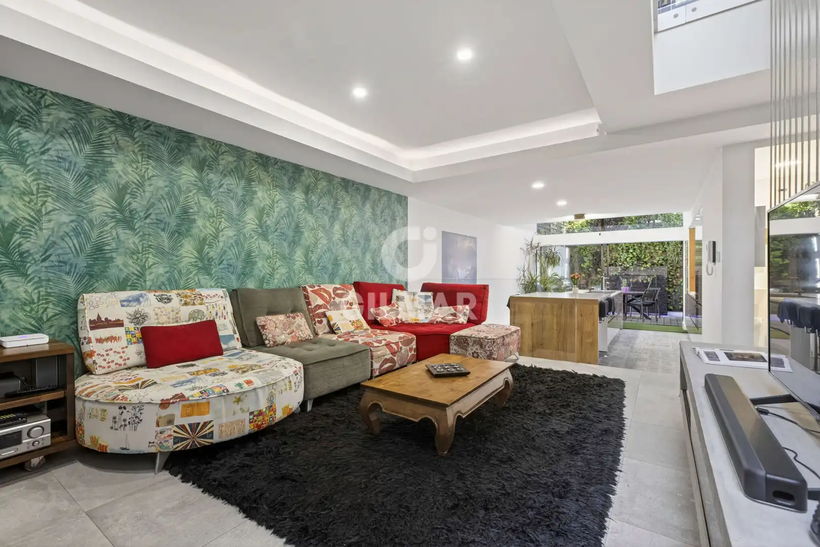 Living room of Detached homes for sale in Sevilla  with Heating and Swimming Pool
