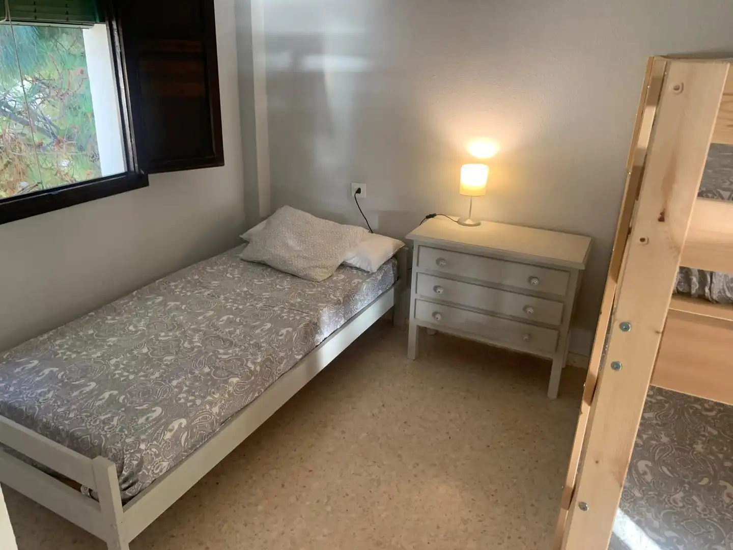 Schlafzimmer von Wohnung zur Miete in Sanlúcar de Barrameda mit Klimaanlage, Heizung und Möbliert
