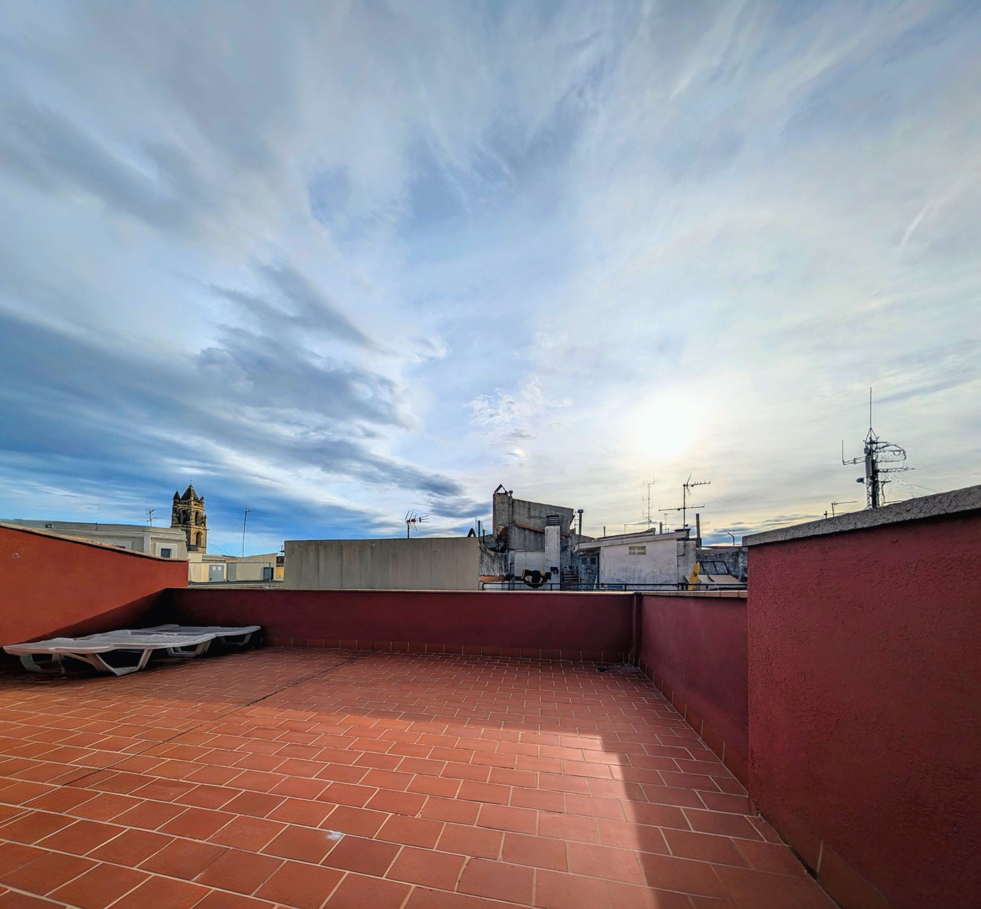 Terrace of Flat to rent in Reus  with Air Conditioner, Heating and Parquet flooring