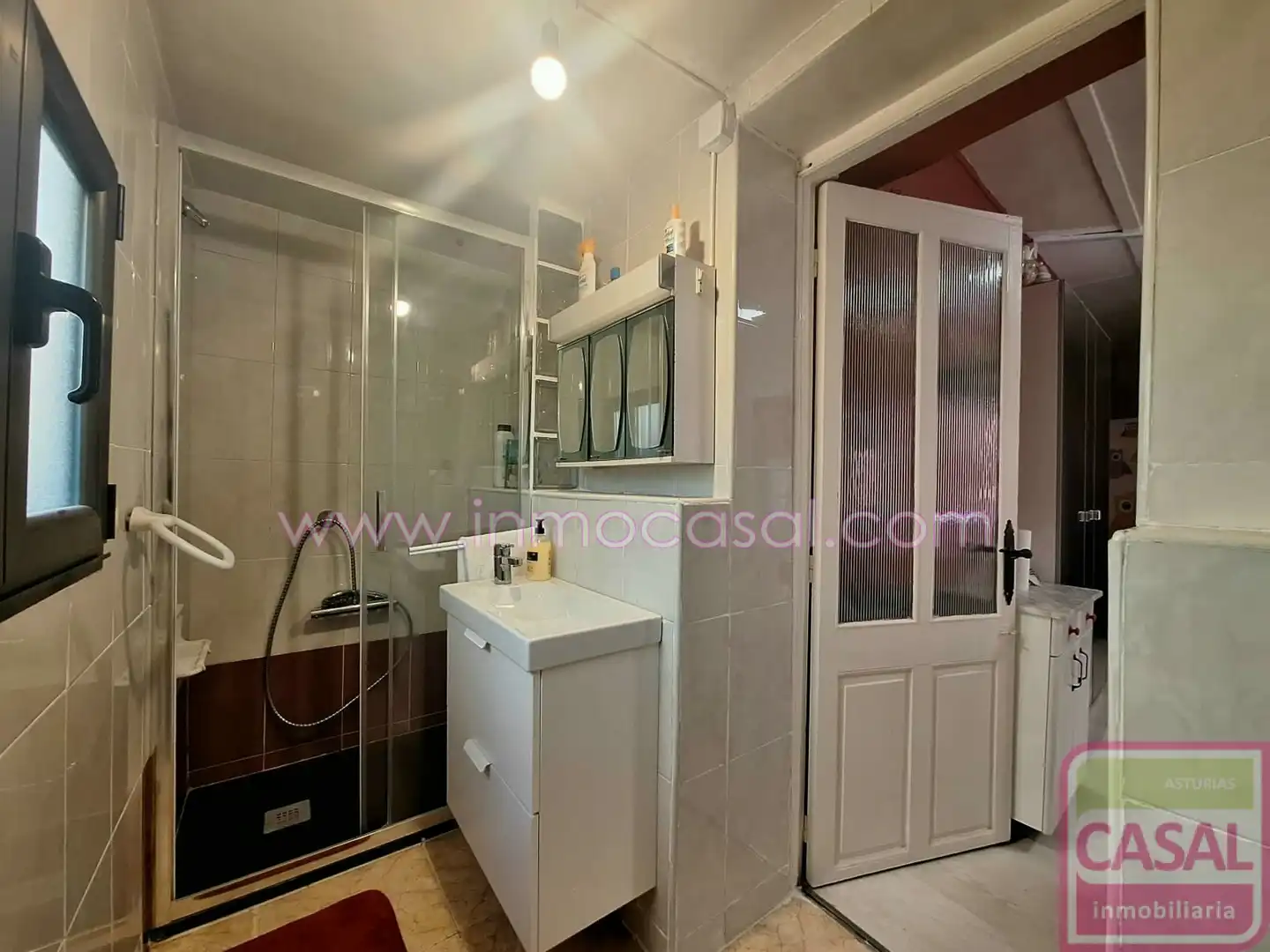 Bathroom of Flat for sale in Mieres (Asturias)  with Terrace and Furnished