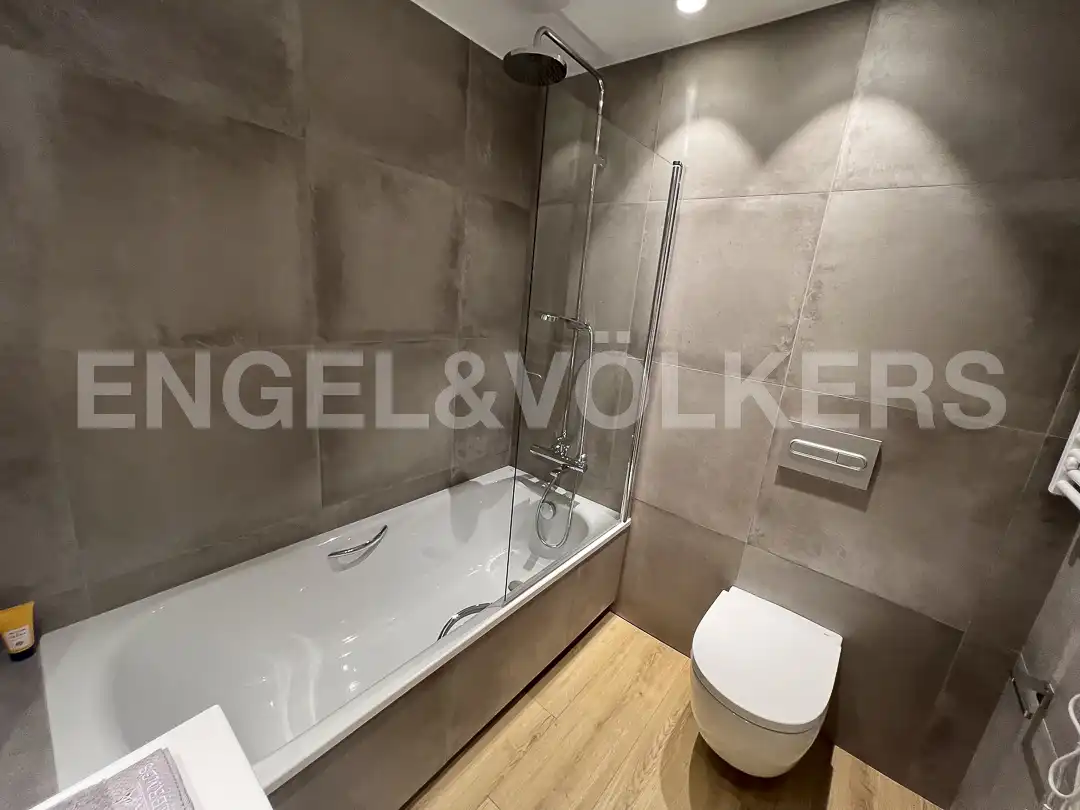 Badezimmer von Haus oder Chalet zur Miete in Gavà mit Klimaanlage, Heizung und Privatgarten
