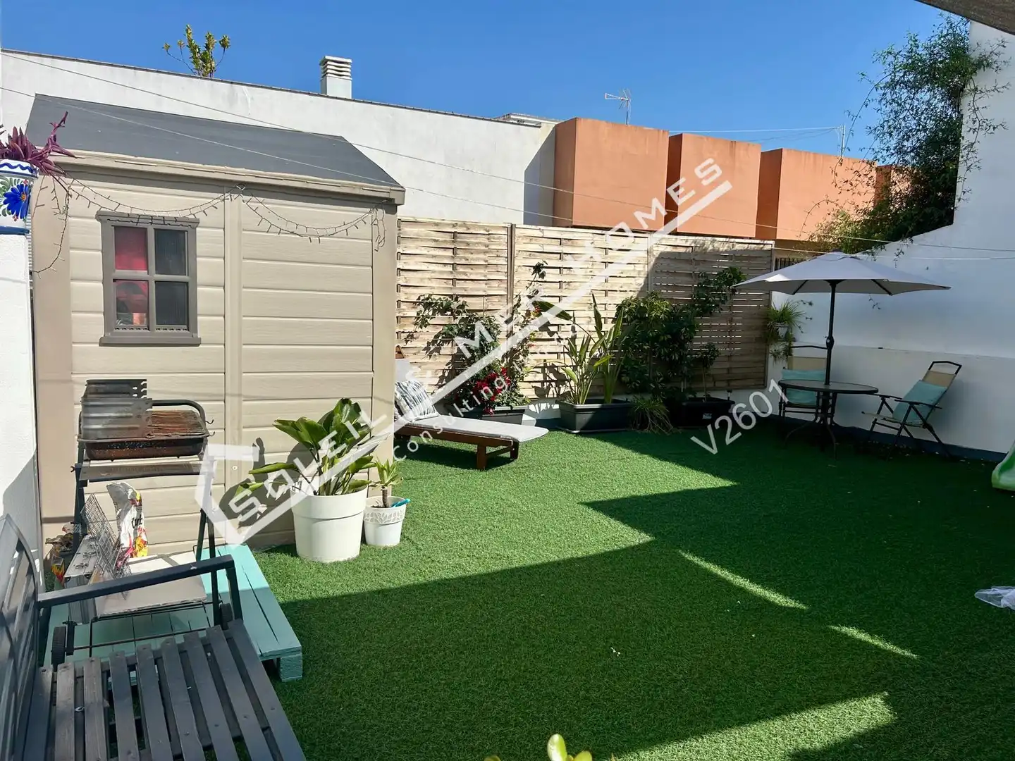 Terraza de Dúplex de alquiler en El Puerto de Santa María con Amueblado