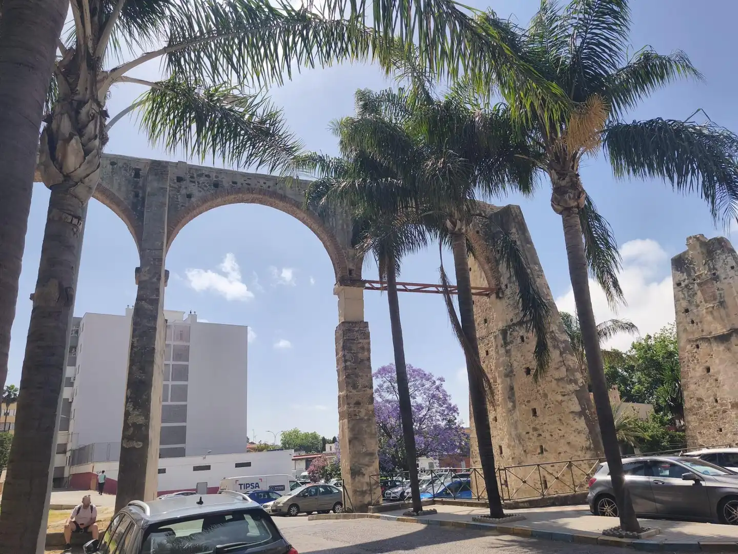 Vista exterior de Piso en venta en Algeciras con Amueblado