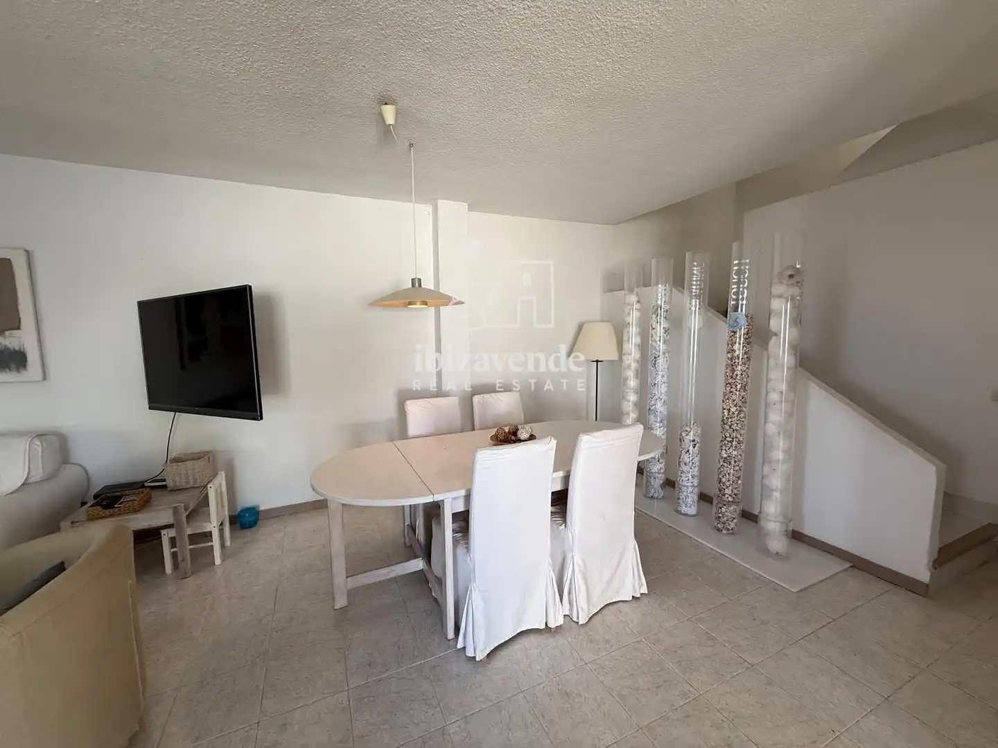 Esszimmer von Haus oder Chalet zur Miete in Sant Josep de sa Talaia mit Terrasse und Möbliert