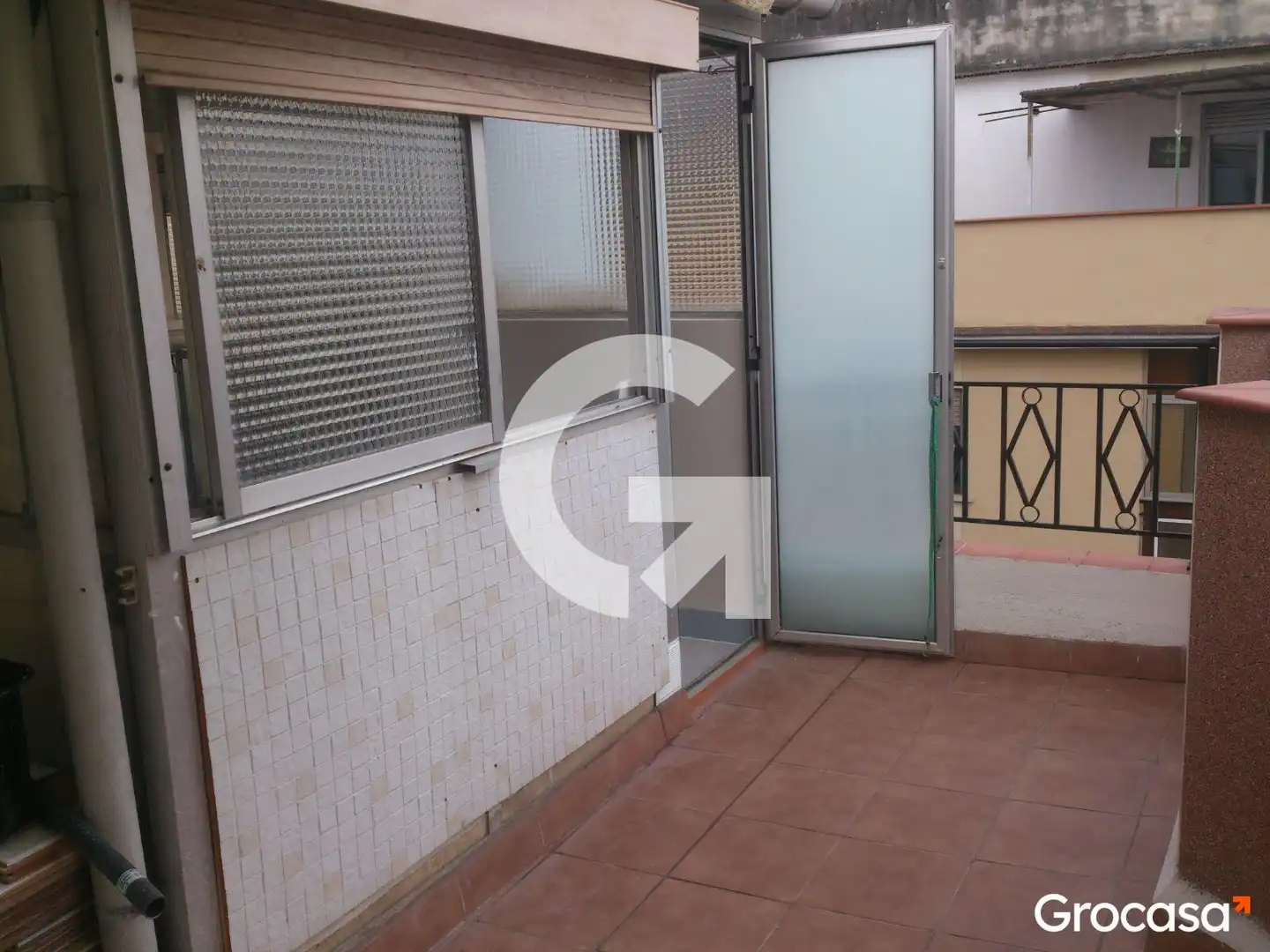 Balcony of Flat for sale in L'Hospitalet de Llobregat  with Terrace and Oven